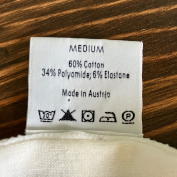 Wolford Cream Long Sleeve Off-White Top, Women’s Size Medium - Picture 4 of 6